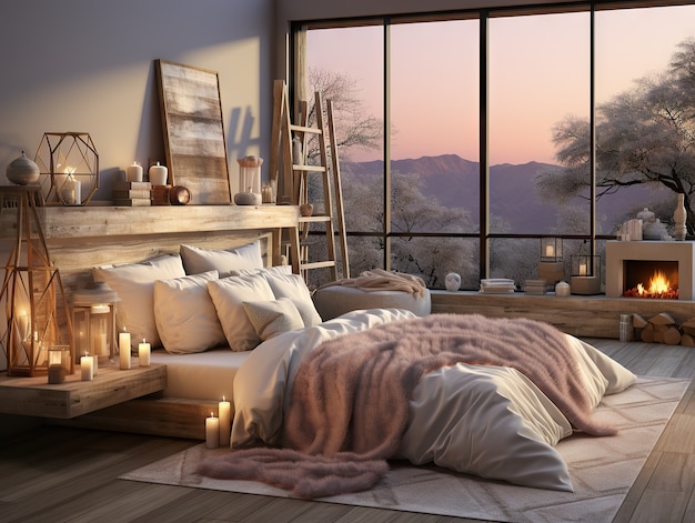 温暖舒适的睡眠环境