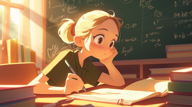 数学天才在解题