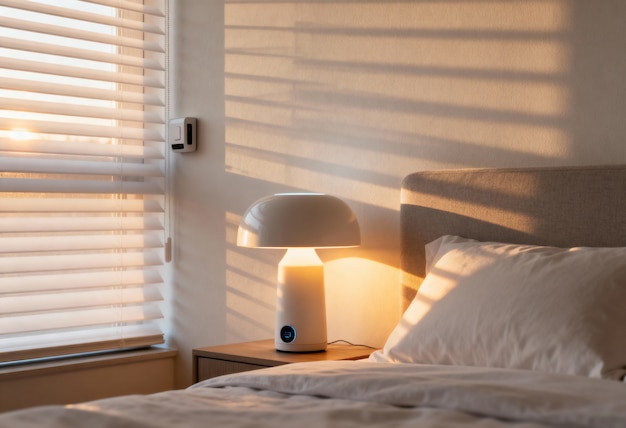 安全温暖的卧室