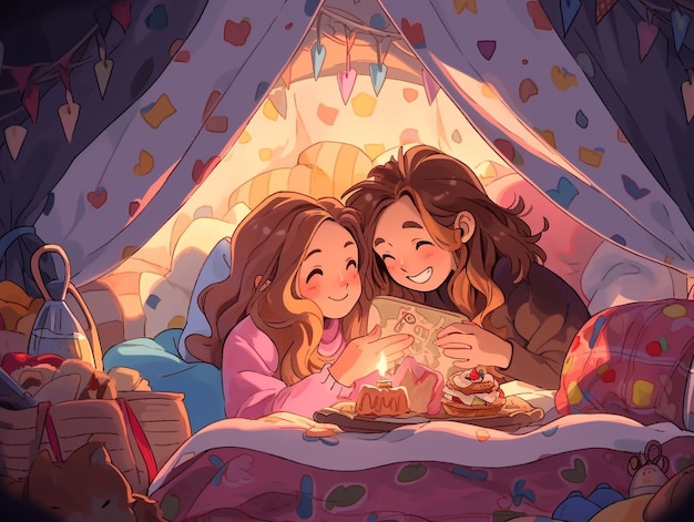 两种电热毯体感对比漫画