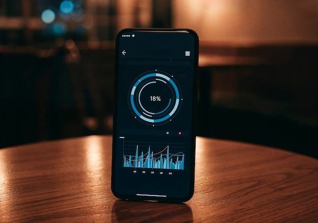 智能APP控制界面示意