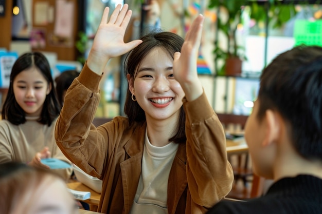 获奖学生合影